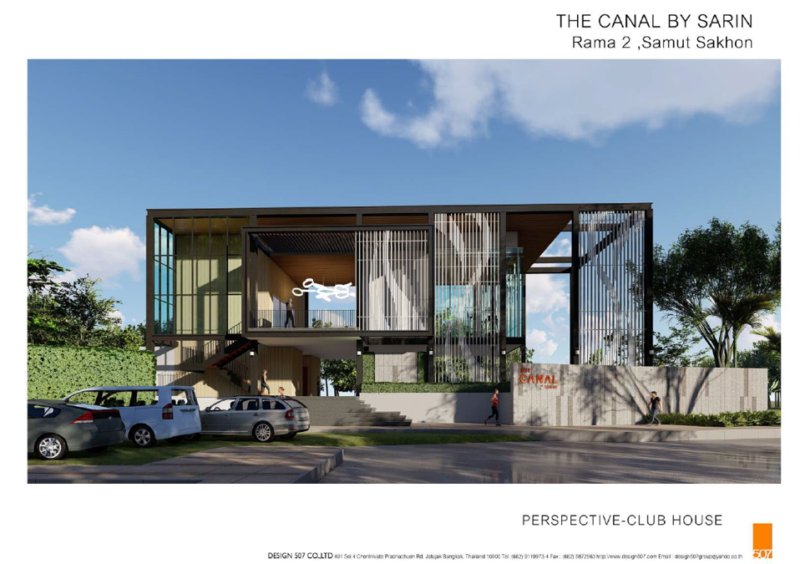 บริษัท เอเอสไอ คอนสตรัคชั่น จำกัด Club House The Canal By Sarin Rama2 (1)